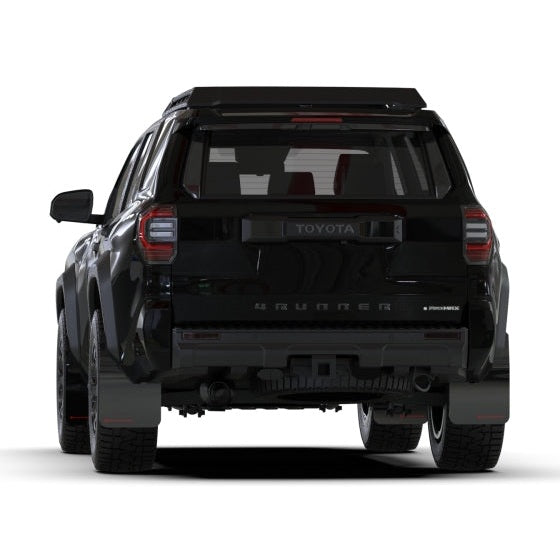 Rally Armor 2025+ Toyota 4Runner Black UR Mud Flap with Red Logo – Durable Polyurethane Protection