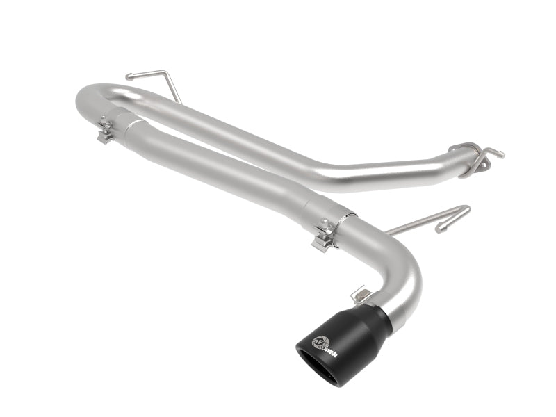 aFe Takeda 2.5 Inch Stainless Steel Axle-Back Exhaust System with Black Tips for Hyundai Kona 2018-2023