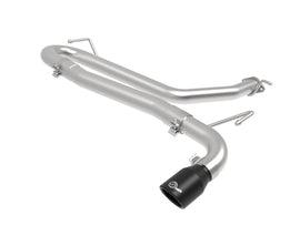 aFe Takeda 2.5 Inch Stainless Steel Axle-Back Exhaust System with Black Tips for Hyundai Kona 2018-2023