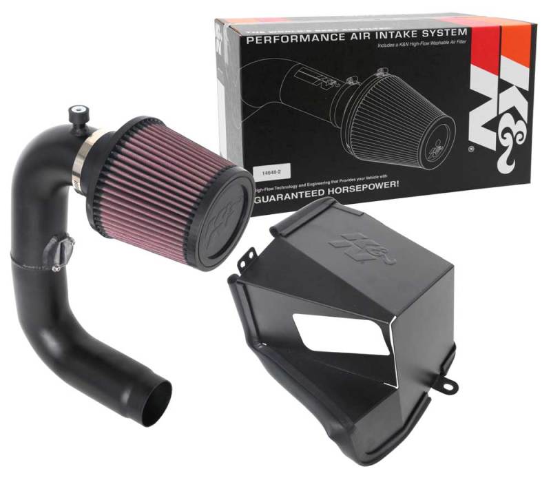 K&N Engineering 69-8011TTK Typhoon Air Intake System for 2018-2020 Subaru WRX 2.0L Turbo