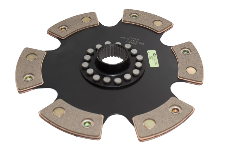 ACT 2007 BMW 335i 6 Pad Rigid Race Disc - High-Performance Ceramic Clutch for Enhanced Shifting and Heat Resistance