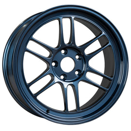 Enkei RPF1 18 x 9.5 Inch Misty Blue Wheel with 5x114.3 Bolt Pattern and 38mm Offset