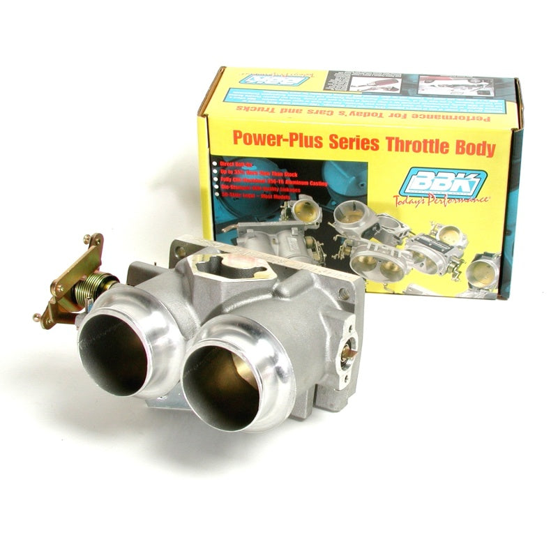 BBK Power Plus Series Twin 61mm Throttle Body for Ford F-Series 1993-1996 – Improved Airflow and Performance