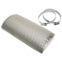 Load image into Gallery viewer, DEI Pipe Shield 6in x 12in - High-Temperature Stainless Steel Heat Barrier for Automotive Applications