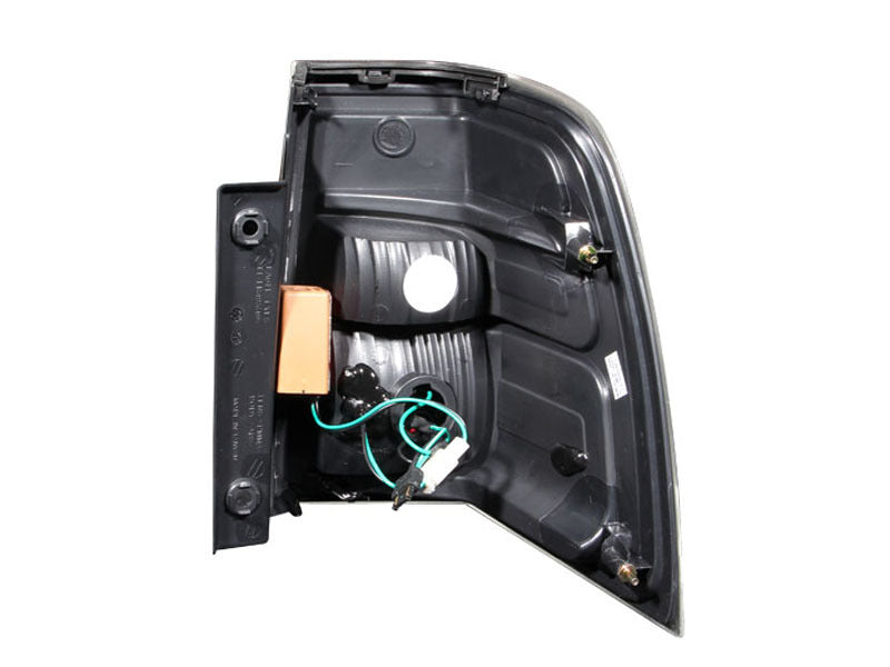 ANZO LED Tail Light Assembly for Ford Expedition 2007-2014 with Clear Lens and Black Housing