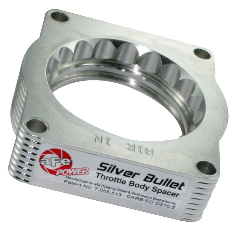 aFe Silver Bullet Throttle Body Spacer Kit for GM C/K 1500/2500/3500 V8 5.0L & 5.7L (1996-2000)