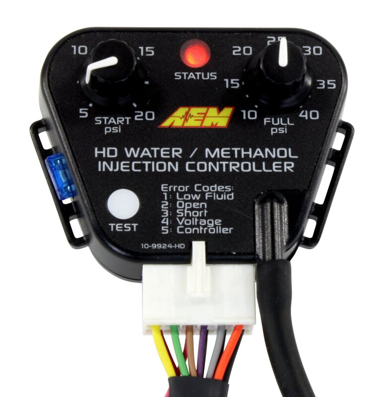 AEM V2 HD Water/Methanol Controller Kit with Internal MAP Sensor – 40 PSI Max