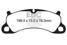 Load image into Gallery viewer, EBC Bluestuff NDX Full Race Brake Pads for Porsche 911 (991) Carrera S 3.8L * Front