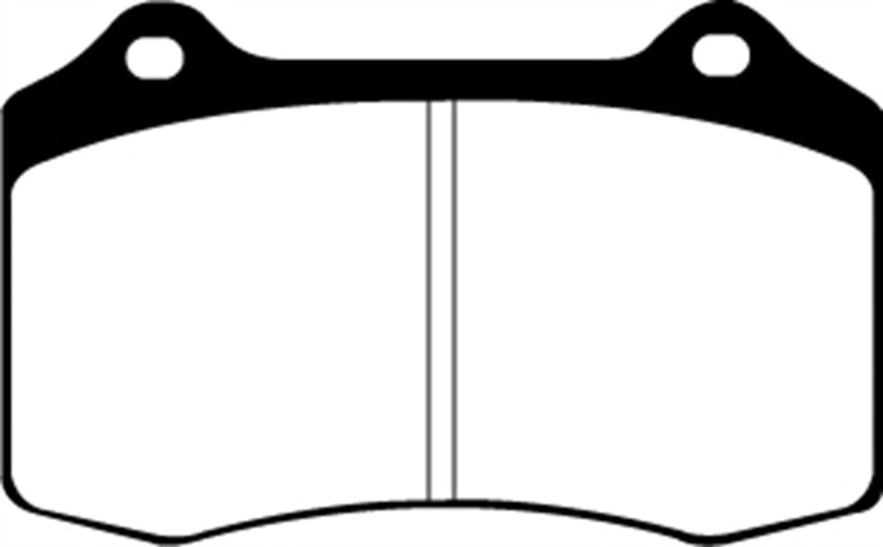 EBC Redstuff Ceramic Low Dust Brake Pads for Dodge Viper (Part No. EBCDP31031C)