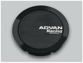 Advan 73mm Full Flat Black Centercap for Automotive Wheels – Part Number AVN YV0329