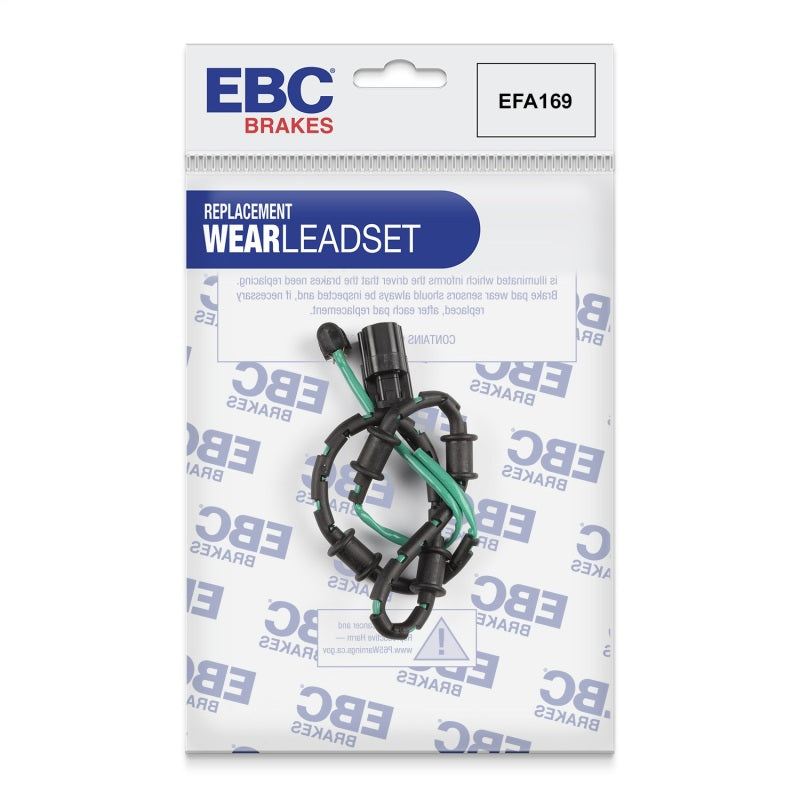 EBC ebcEFA169 Front Brake Wear Indicator Lead Sensor Kit for 2009-2015 Jaguar XF