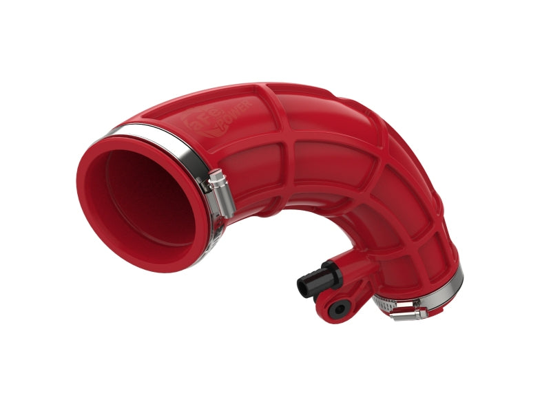 aFe Power Red Turbo Inlet Pipes for Toyota Tundra and Land Cruiser V6-3.4L (Part #afe55-20001-R)