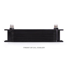 Load image into Gallery viewer, Mishimoto Universal 10 Row Oil Cooler - Black for Ford Mustang 2018-2021