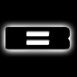 ORACLE Lighting Universal Illuminated LED Letter Badges - Matte Black Surface Finish