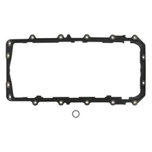 Load image into Gallery viewer, Fel-Pro 1897 Engine Oil Pan Gasket Set with Molded Rubber and Rigid Carrier – Reliable Seal for Automotive Repairs