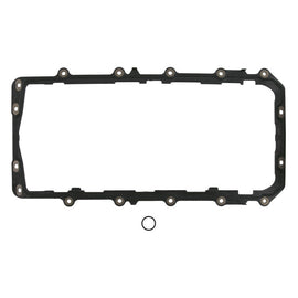 Fel-Pro 1897 Engine Oil Pan Gasket Set with Molded Rubber and Rigid Carrier – Reliable Seal for Automotive Repairs