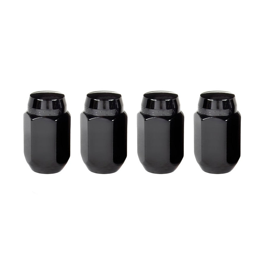 McGard Black Cone Seat Lug Nut Set M14 x 1.5 – 4 Pack for Dodge Ram and Challenger