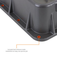 Load image into Gallery viewer, Mishimoto Aluminum Transmission Pan for 2001-2019 Chevy/GMC Duramax 6.6L - Cast Aluminum, Gunmetal Gray