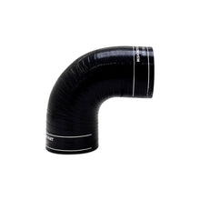 Load image into Gallery viewer, Mishimoto DuraCore 3.5-Inch 90-Degree Silicone Intercooler Coupler MMDCC-35A9BK