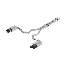 Load image into Gallery viewer, Borla ATAK Cat-Back Exhaust System for 2018-2023 Ford Mustang GT with Active Exhaust Valves and Black Chrome Tips