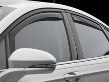 Load image into Gallery viewer, WeatherTech Part WET82732 Dark Smoke Side Window Deflectors for Ford Fusion (2013-2015)