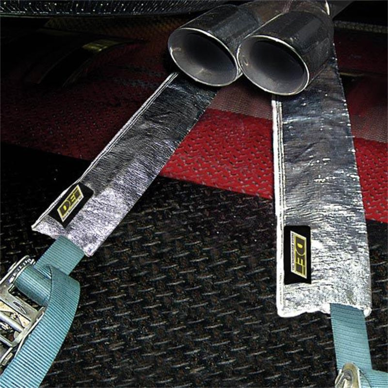 DEI Dyno Strap Heat Guard 36-inch x 5-inch Aluminum Heat Shield for Exhaust Protection
