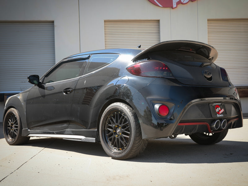 aFe Takeda Hyundai Veloster 2013-2017 2-1/2 inch 304 Stainless Steel Axle-Back Exhaust with Polished Tips