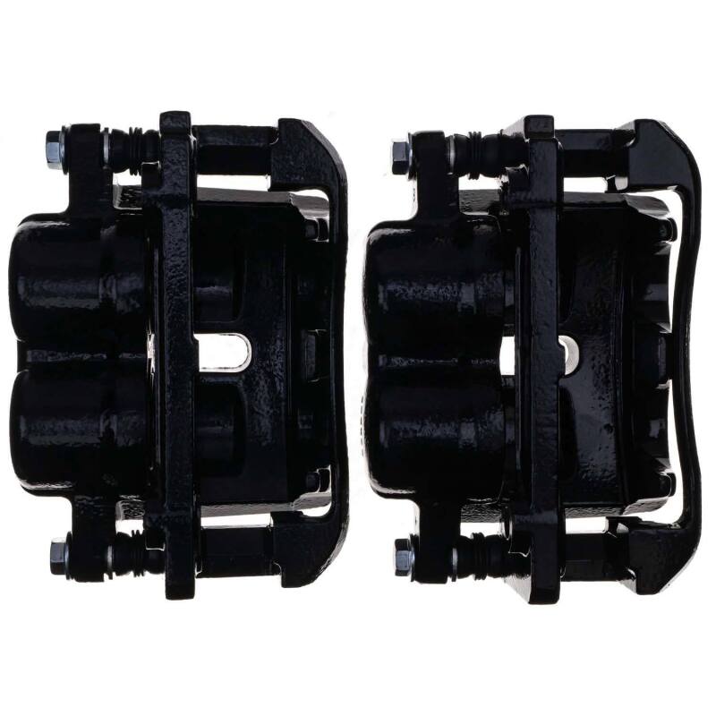 PowerStop Powder Coated Brake Calipers for Ford F-150 2004-2005 * Front Pair with Brackets
