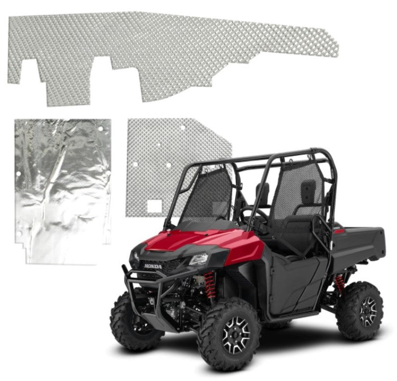 DEI Honda Pioneer 700 Heat Shield Kit - Model 902110 for 2014-2020 Models