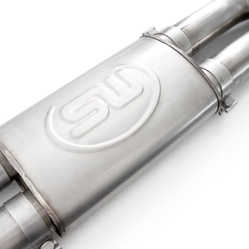 Stainless Works 2008-09 Pontiac G8 GT 3-Inch Catback Exhaust System with Dual Chambered Mufflers and Quad Tips
