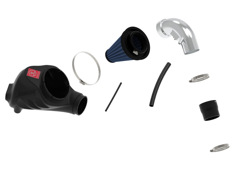 aFe Takeda Momentum Sealed Intake System for Honda Civic Si 2012-2015 with Pro 5R Filter - Polished Finish