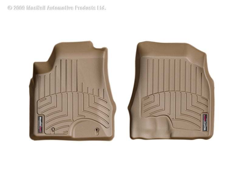 WeatherTech DigitalFit Front FloorLiner for Lexus RX and Highlander * Tan Part Number WET450141