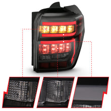 Load image into Gallery viewer, ANZO 2014-2020 Toyota 4Runner Tail Light Assembly with Smoke Lens and Red Light Bar