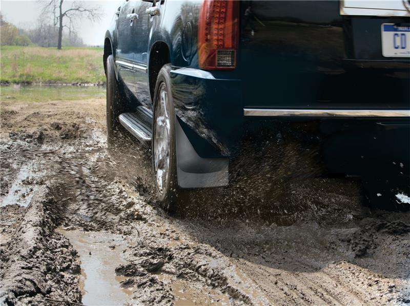 WeatherTech WET110024-120024 DigitalFit No-Drill MudFlap Kit for 2009–2013 Ram 1500, Black