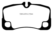Load image into Gallery viewer, EBC Yellowstuff Rear Brake Pads for Porsche 911 (997) 2009-2012 * High-Performance Street and Track Use