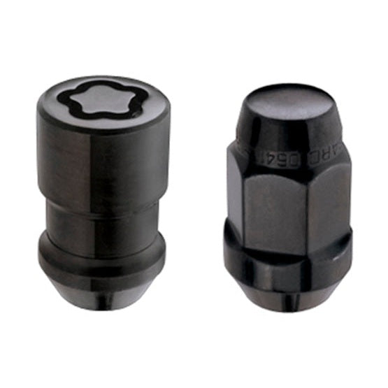 McGard Jeep Wrangler Install Kit (Part Number: mcg84563BK) - Black Bulge Cone Seat Wheel Hardware Set