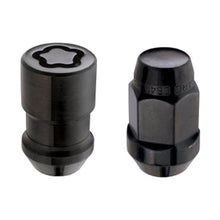 Load image into Gallery viewer, McGard Jeep Wrangler Install Kit (Part Number: mcg84563BK) - Black Bulge Cone Seat Wheel Hardware Set