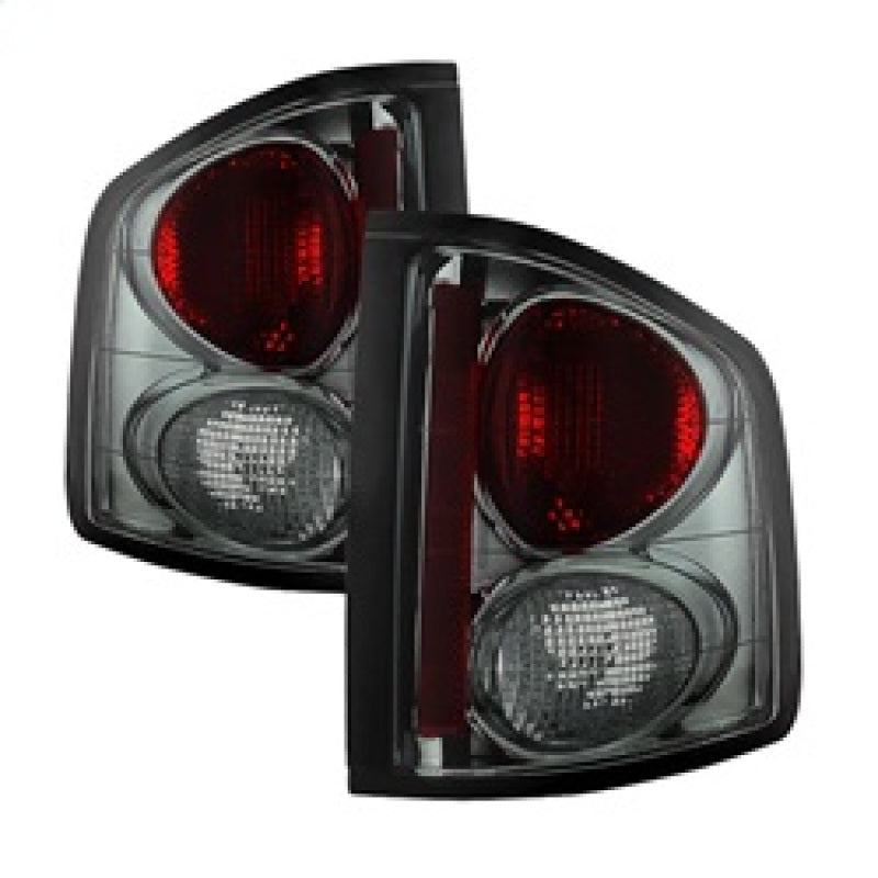 Spyder Euro Smoke Tail Lights for Chevy S10, GMC Sonoma, and Isuzu Hombre * Part #spy5001962