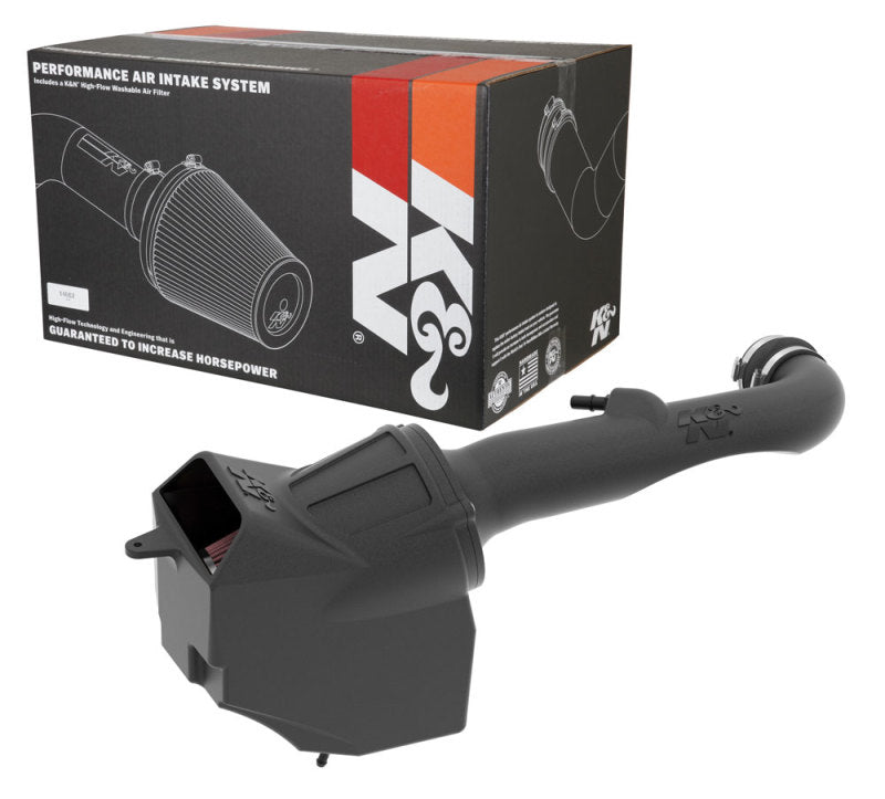 K&N Engineering 57-1576 Performance Cold Air Intake Kit for 2018-2019 Jeep Wrangler 3.6L V6