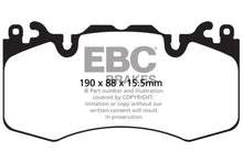 Load image into Gallery viewer, EBC Yellowstuff Brake Pads for Land Rover Range Rover Sport &amp; Range Rover - Part Number ebcDP42064R