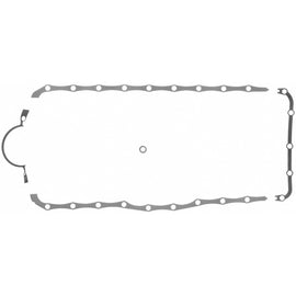 Fel-Pro 1820 Engine Oil Pan Gasket Set with Rubber-Coated Fiber for Reliable Sealing
