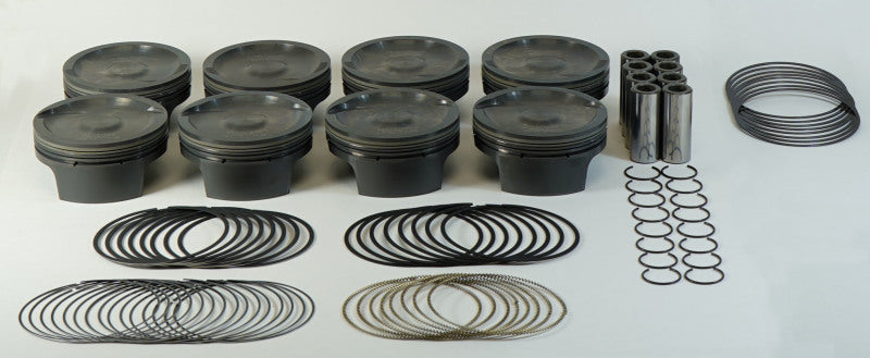 Mahle MS Piston Set for GM LS 416ci with 4.07-inch Bore, 4-inch Stroke, and 6.125-inch Rod</Title>