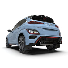 Load image into Gallery viewer, Rally Armor 22-23 Hyundai Kona N Black UR Mud Flap w/White Logo