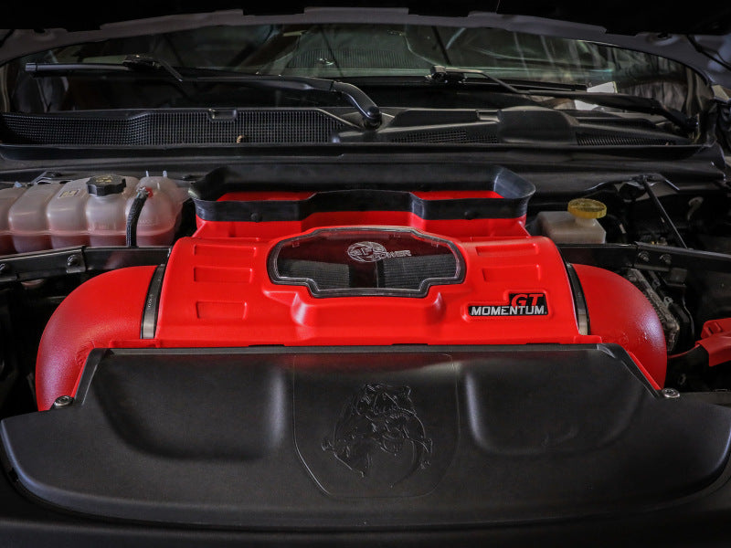 aFe Momentum GT Cold Air Intake System with Pro 5R Filter for Ram 1500 TRX 2021-2024, Red Edition