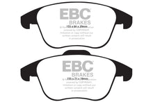 Load image into Gallery viewer, EBC Greenstuff 2000 Series Sport Brake Pads for Volkswagen Passat 2013-2015 * Front, Part No. EBCDP21997