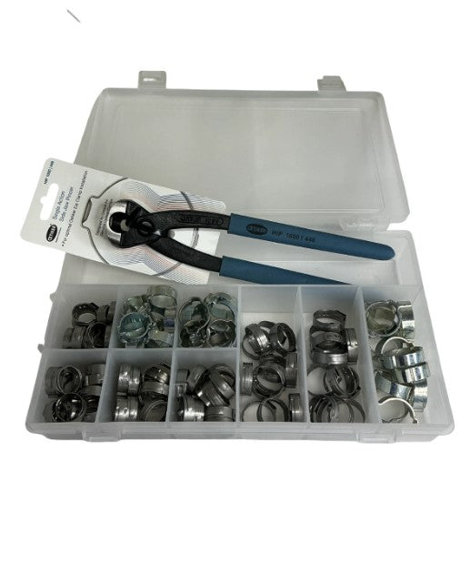 Main ST Collective – Oetiker Automotive Clamp Kit, 1-Ear & 2-Ear with Optional Pliers