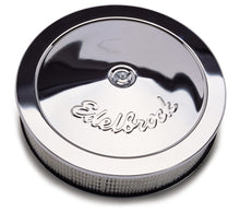Load image into Gallery viewer, Edelbrock Pro-Flo Series 14-Inch Chrome Round Air Cleaner Part #1207