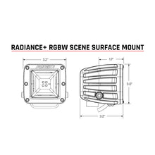 Load image into Gallery viewer, Rigid Industries Radiance+ RGBW Scene Pod Light Pair for Automotive Scene Lighting