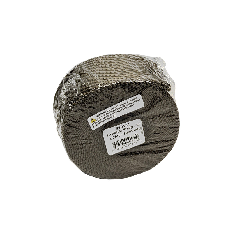 DEI Titanium Exhaust Wrap 2in x 25ft with LR Technology for Automotive and Motorcycle Performance