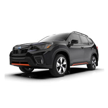 Load image into Gallery viewer, Rally Armor 19-21 Subaru Forester Black UR Mud Flaps with Orange Logo